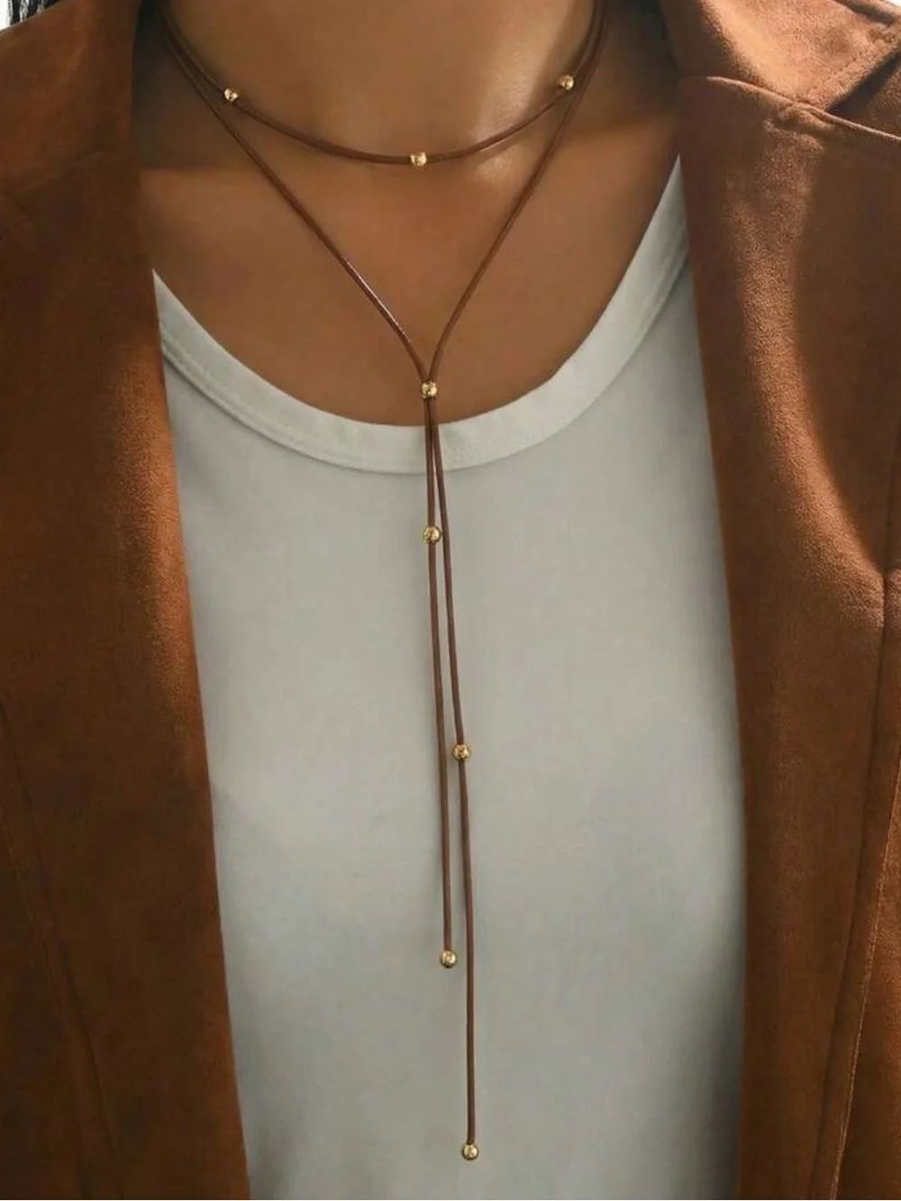 Boho dangle necklace N2448